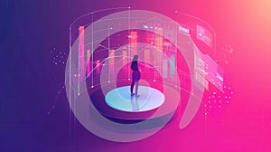 Analyzing Data for Business Insights. Business intelligence concept