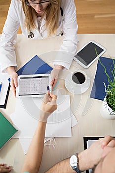 Analyzing ECG on a tablet