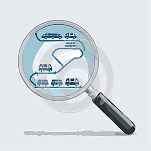 Analyzing Transportation Logistics with a Magnifying Glass