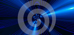 Anamorphic Symmetrical Streaks Abstract photo