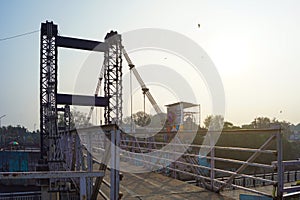 Anand Mohan Mathur Jhula Pul is a public pedestrian suspension bridge in Indore, Madhya Pradesh, India. Cable Bridge. Rope Bridge.