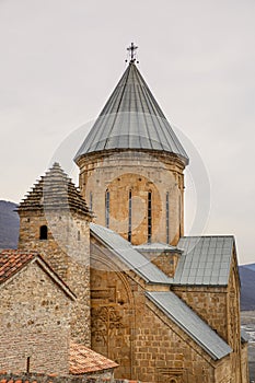 Ananuri Fortress complex in Georgia