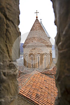 Ananuri Fortress complex in Georgia