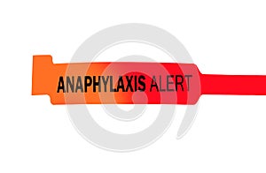 Anaphylaxis Alert