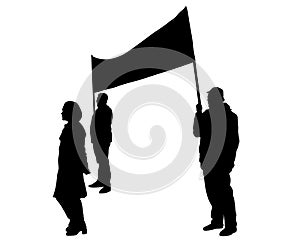 Anarchist flags two