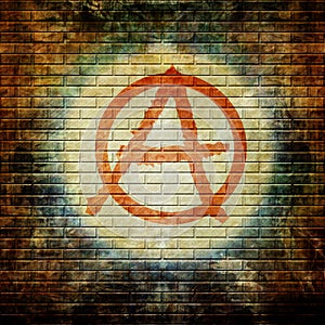 Anarchy symbol photo