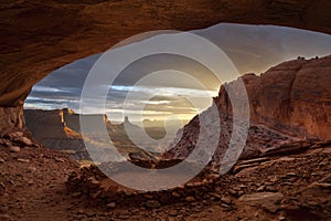 Anasazi ruins.