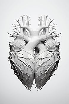 Anatomical heart hugging