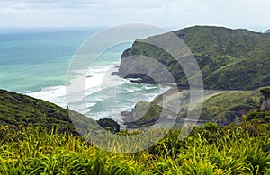 Anawhata Beach Auckland New Zealand; Regional Park