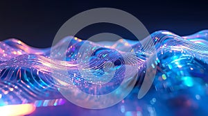 ance of Colorful Light and Shadow