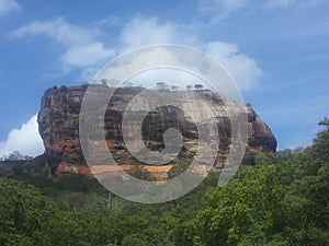 ancent kingdom of Sigiriya in Sri Lanka