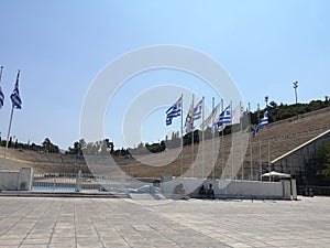 Ancent stadium of Athens Greece