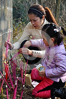 Ancestor veneration in China