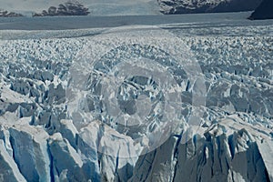 Ancestral ice  in glaciar