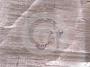 Ancestral Puebloan - Anasazi - petroglyph