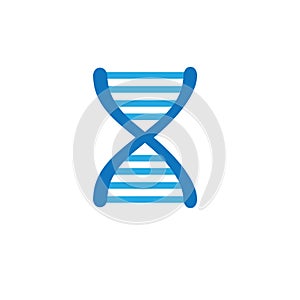 Ancestry or Genealogy Icon and DNA helix