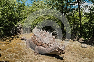 Anchilosaurus at Parco della Preistoria