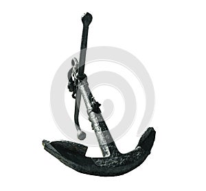 Anchor exempted on white background