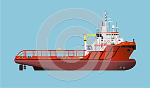 Anchor handling tug supply