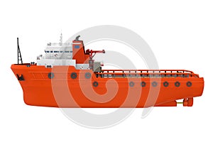 Anchor Handling Tug Supply Vessel Isolated