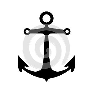 Anchor icon vector set. seafaring illustration sign collection. sailor symbol or logo.