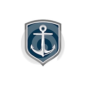 Anchor Logo Template Illustration Design. Vector EPS 10