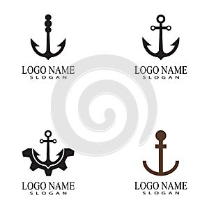 Anchor Logo Template vector symbol design