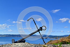 Anchor At Saxe Point, Victoria BC