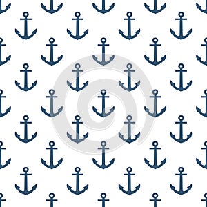 Anchor seamless pattern.