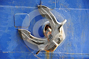 Anchor on ship