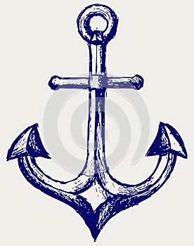 Anchor sketch photo