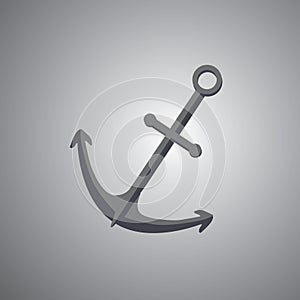 anchor. Vector illustration decorative design