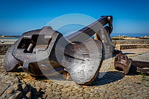 Anchor of the oil tanker Amoco Cadiz photo