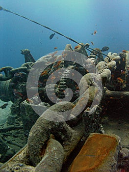 Anchor winch at Thistlegorm