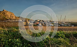 Anchored at the Uphill Marina Weston Super Mare