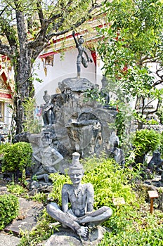Anchorite in Wat Pho
