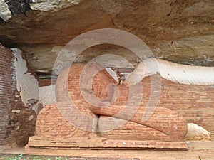 Anciant buddhist temple in srilanka photo