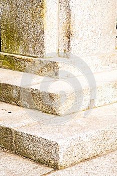 ancien flight steps in europe italy construction photo