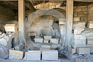 Ancient abandoned places of sacred city of Jerusalem, Israel