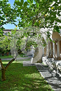 The ancient abbey of Fossanova in Italy.