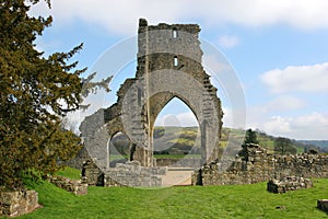 Ancient Abbey Ruins photo