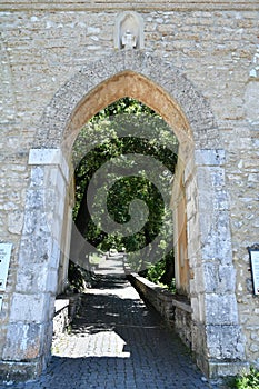 The ancient abbeys of Subiaco, Italy.