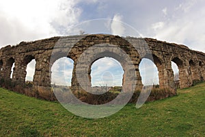 Ancient Acqueduct Ruins