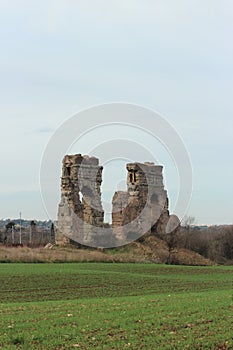Ancient Acqueduct Ruins