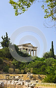 Ancient Agora at Athens, Greece