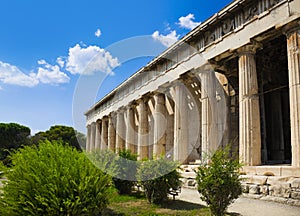 Ancient Agora at Athens, Greece