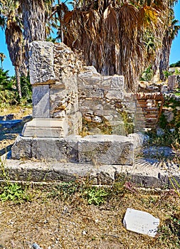 Ancient Agora of Kos. South Aegean region, Greece