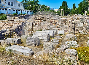 Ancient Agora of Kos. South Aegean region, Greece