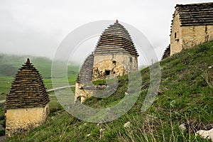 Ancient Alanian necropolis City of dead photo