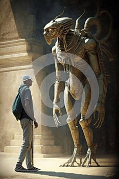 Ancient Alien, Ruler Pharaoh - Alien, Recreating Ancient Egypt's Alternative History.